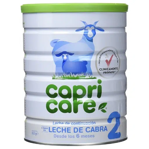 Leche Capricare 2 a base de leche de cabra
