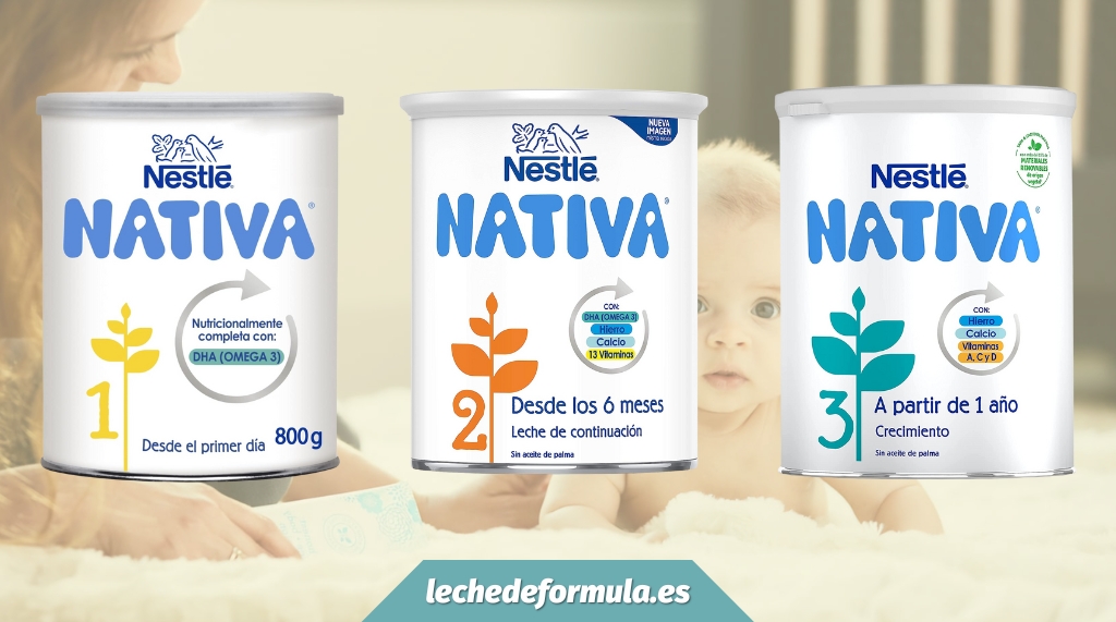 ▷ Leche de Fórmula NATIVA de Nestlé 《 2024 》 ✔️