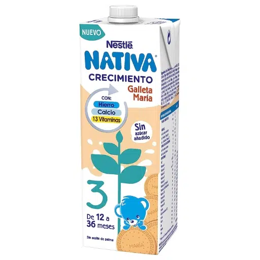 Nestlé Nativa 3 (Líquida Galletas María)